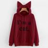 A New Loose and Stylish Hooded Letter Sweatshirt for Street Ladies In Autumn