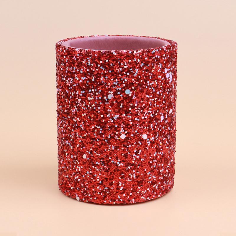 Women Makeup Brush Bucket Cosmetic Storage Box Pencil Vase Comb Container