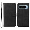For Google Pixel 10 Pro/Pixel 10/Pixel 9/Pixel 9 Pro Leather Case 3 Card Slots Stand View Phone Cover Calf Texture