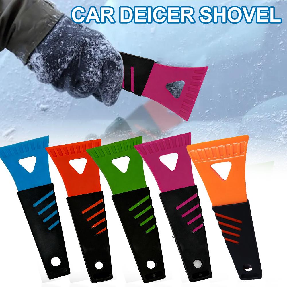 Mini Plastic Spatula Ice Scrapper For Car Frost Removal Scraper Windshield Cleaning Tool Snow Cooler Fridge Easy-Clean Desi H4V1