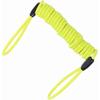 VGEBY Motorcycle Reminder Cable, Bike Alarm Disc Lock Antitheft Security Spring Reminder Coil Cable (Color : Yellow)