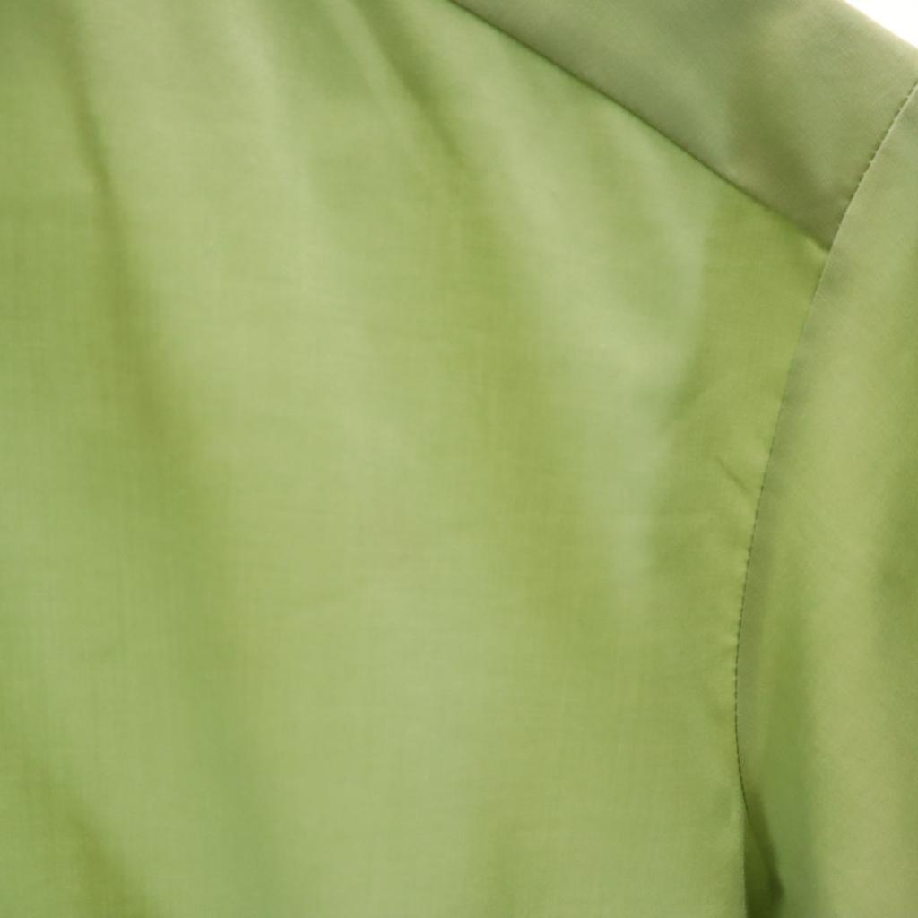 Sears 70s Vintage Short Sleeve Shirt Green System Men's Used