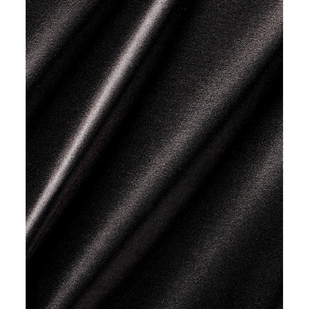 Lululemon תחתון ביקיני סאטן שחור עם מותן גבוה במיוחד