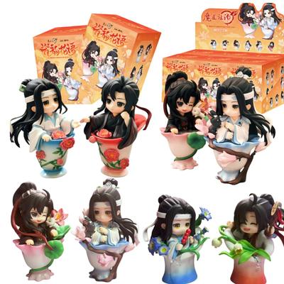In Stock  Porcelain Flower Rhyme Series Blind Box - Cute Anime Character Collection Toy Wei Wu Xian Lan Gift For Fans