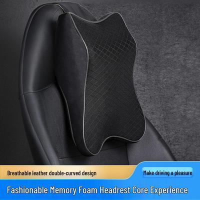 Universal Memory Foam Car Neck and Waist Support Pillow