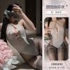 Domila's New National Style Naked Buttocks Open Crotch Free Onesie Sexy Underwear Sexy Pure Desire Suit F279