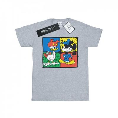 Mens Mickey Mouse Donald Clothes Swap T-Shirt
