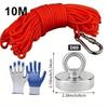 Super Strong Pull Force Round Neodymium Magnet with Eyebolt Strong Magnetic Ring Salvage Magnet In Water