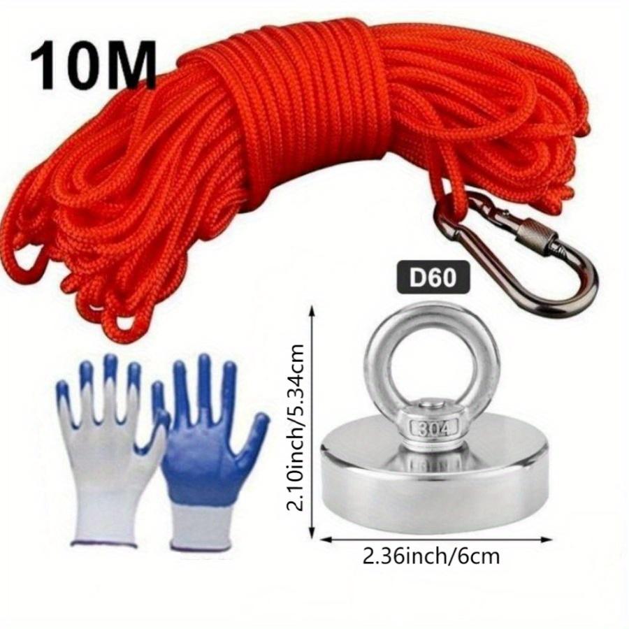 Super Strong Pull Force Round Neodymium Magnet with Eyebolt Strong Magnetic Ring Salvage Magnet In Water