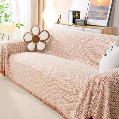 Chenille Sofa Towel Anti-Scratching Four Seasons Universal Sofa Cover Towel High Sense Light Luxury and Simplicity Non-Slip Sofa Cover
