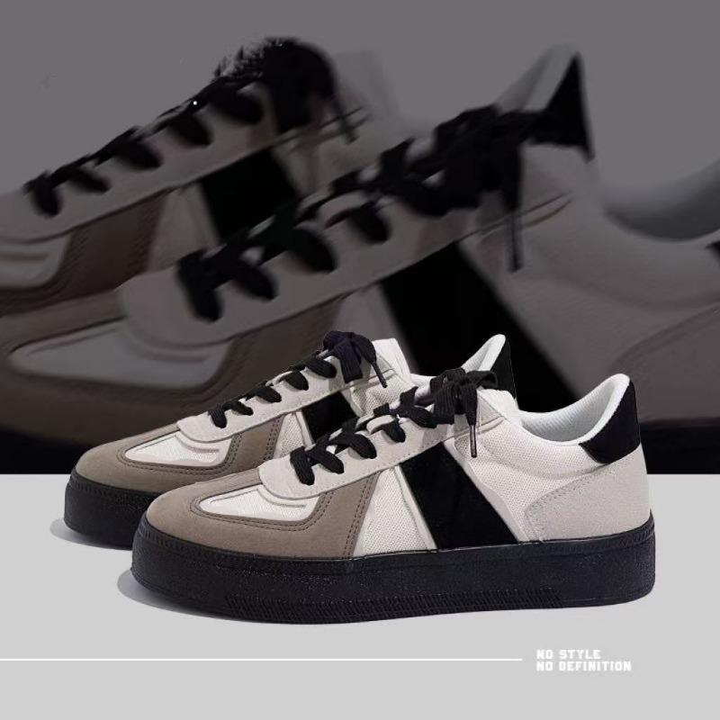 Men S Thick Sole Casual Sports German Trainer Shoes