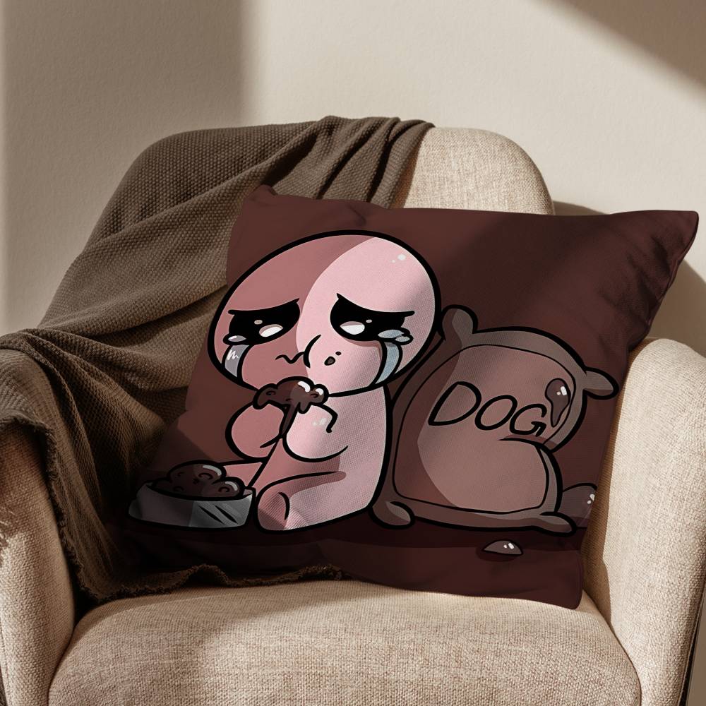 

game TThe Binding of Isaac Cushion Cover Suitable For Sofa Car Bedroom Office Cushions Decorative Pillow Case 30x30cm