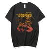 Funny Movie The Goonies Never Say Die Skeleton Print T Shirts Male Vintgae Casual T-shirt Unisex Women Rock Oversized Streetwear