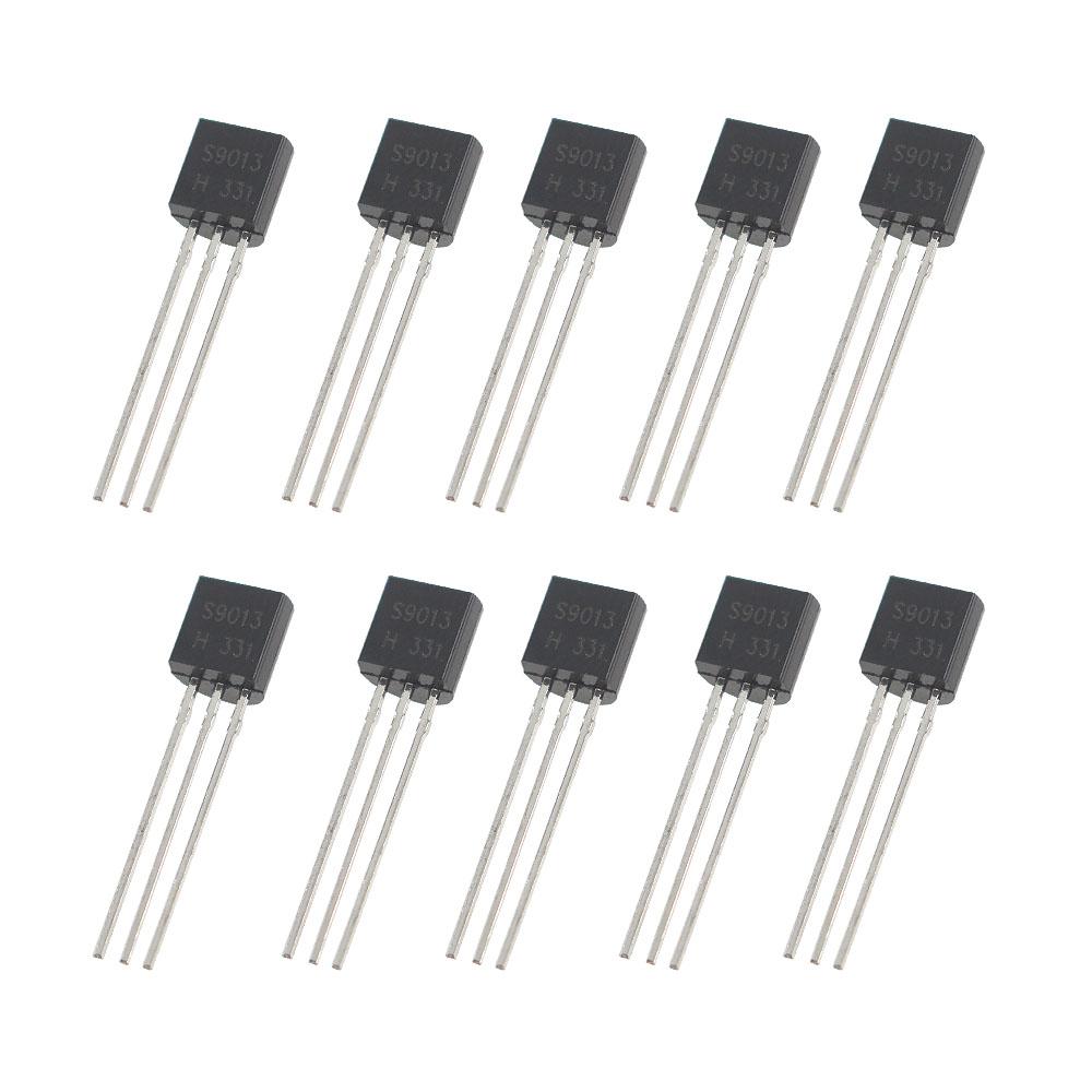 200PCS/Box Transistor Assorted Kit 2N2222 2N3904 2N3906 BC337 BC547 BC557 S8050 S8550 10 values PNP NPN Transistors Triode TO92