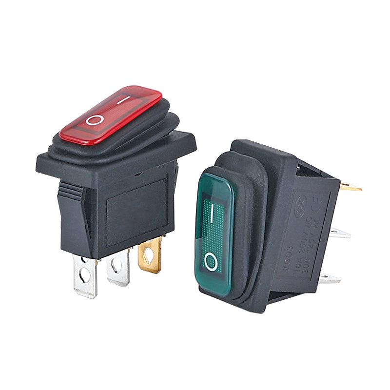 Available High-Quality Waterproof Rocker Switch, 3-Pin, Single Pole, 2/3 Speeds, 34.2x17.5 Specifications.