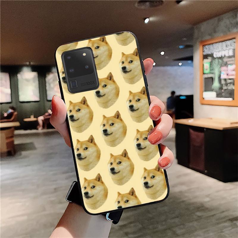 Cheems Doge Phone Case for Samsung S20 Lite S21 S10 S9 Plus for Redmi Note8 9pro for Huawei Y6 Cover