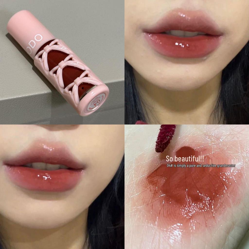Toot Dodo Translucent Langanhaltender Feuchtigkeitsspendender Lipgloss - Feuchtigkeitsspendend, Wischfest und Erschwinglich für Frauen