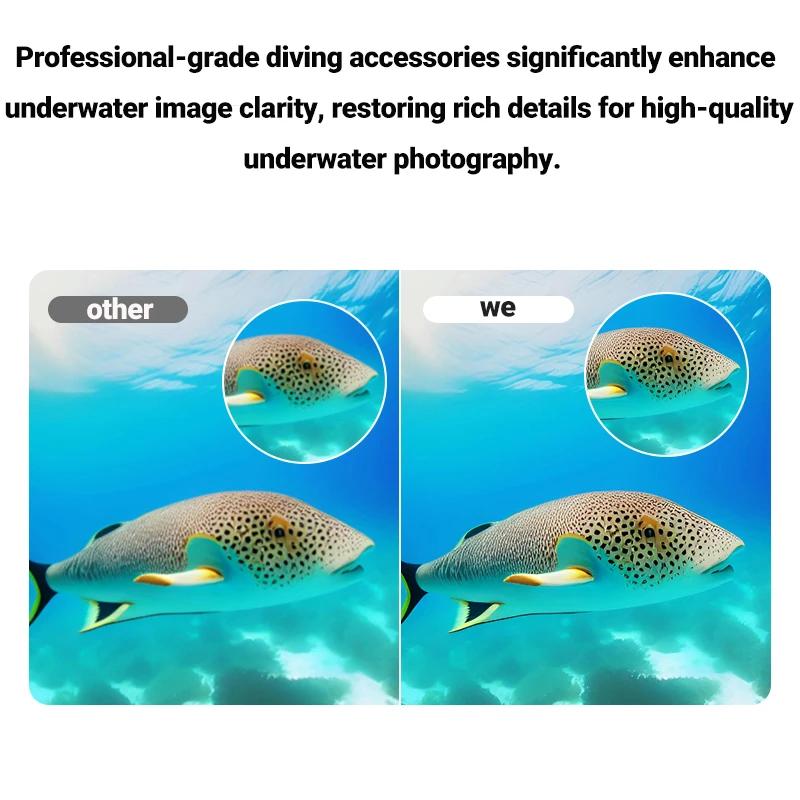 For Insta 360 X5 Invisible Dive Case Pro Waterproof Splash Housing Underwater Dive Protective Shell for Insta360 X5 Accessories