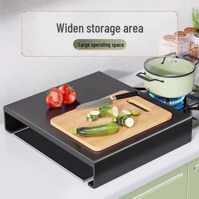 Kitchen Induction Cooker Countertop Storage Shelf
