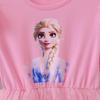 Elsa Princess Spring/Autumn Dress: Girls' Mesh Skirt, One-Piece Stylish Outfit