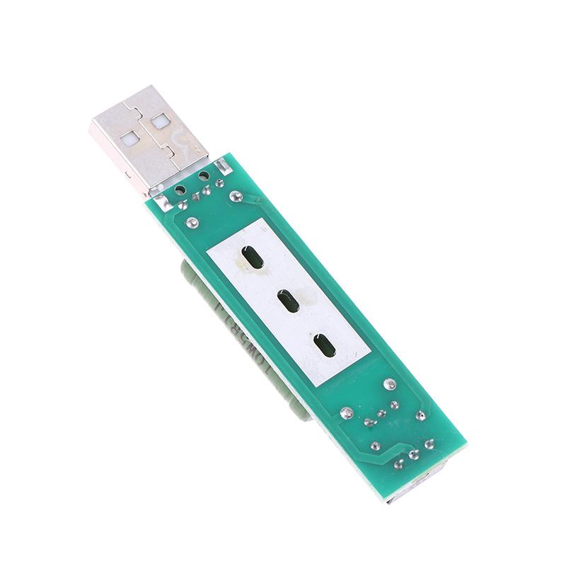 USB-Lasttester Mini-Powerbank Entladewiderstand m. Schalter 2A/1A Widerstandsprüfmodul Digitaler Strom-Spannungsmesser Tester