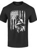 Retro GerUnisex Shepherd American Flag Graphic TShirt 100 Cotton ONeck Short Sleeve Summer Casual Unisexs Tshirt Streetwear
