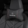 Suede Fabric Car Seat Headrest Lumbar Support Pillow For Mercedes Benz AMG E S C A B Class GLE GLS CLA CLE GLC CLS GLA QJ1