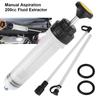Car Accessories 200cc Car Oil Fluid Extractor Manual Oil Fluid Transfer Pump Filling Syringe Delivery Bottle