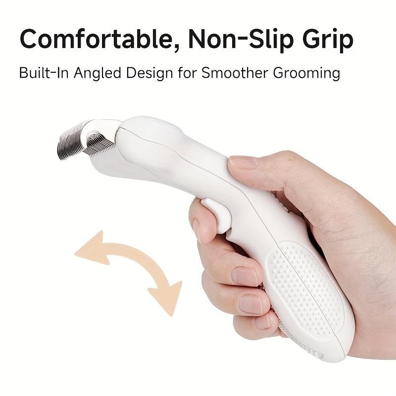 Undercoat Rake for Dogs & Cats, Deshedding Brush for Long haired Pets, Cat Undercoat Brush&Deshedding Tool for Grooming
