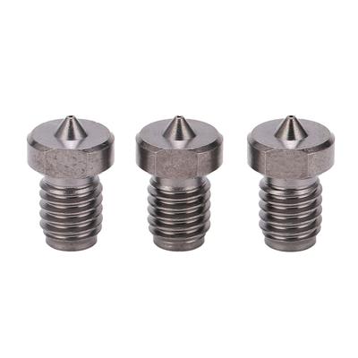 3 Adet 3D Yazıcı Nozulu TT3D Sertleştirilmiş Çelik 1.75mm Filament 50 Derece Sertlik Aksesuarlar0.3mm
