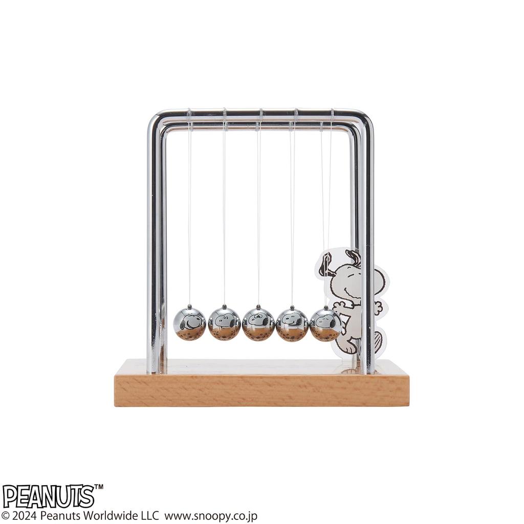 Chatani Sangyo (Chatani) Snoopy PEANUTS Newton's Cradle H13.5 x W13.5 x D11.5cm 151-333002 Fun Science