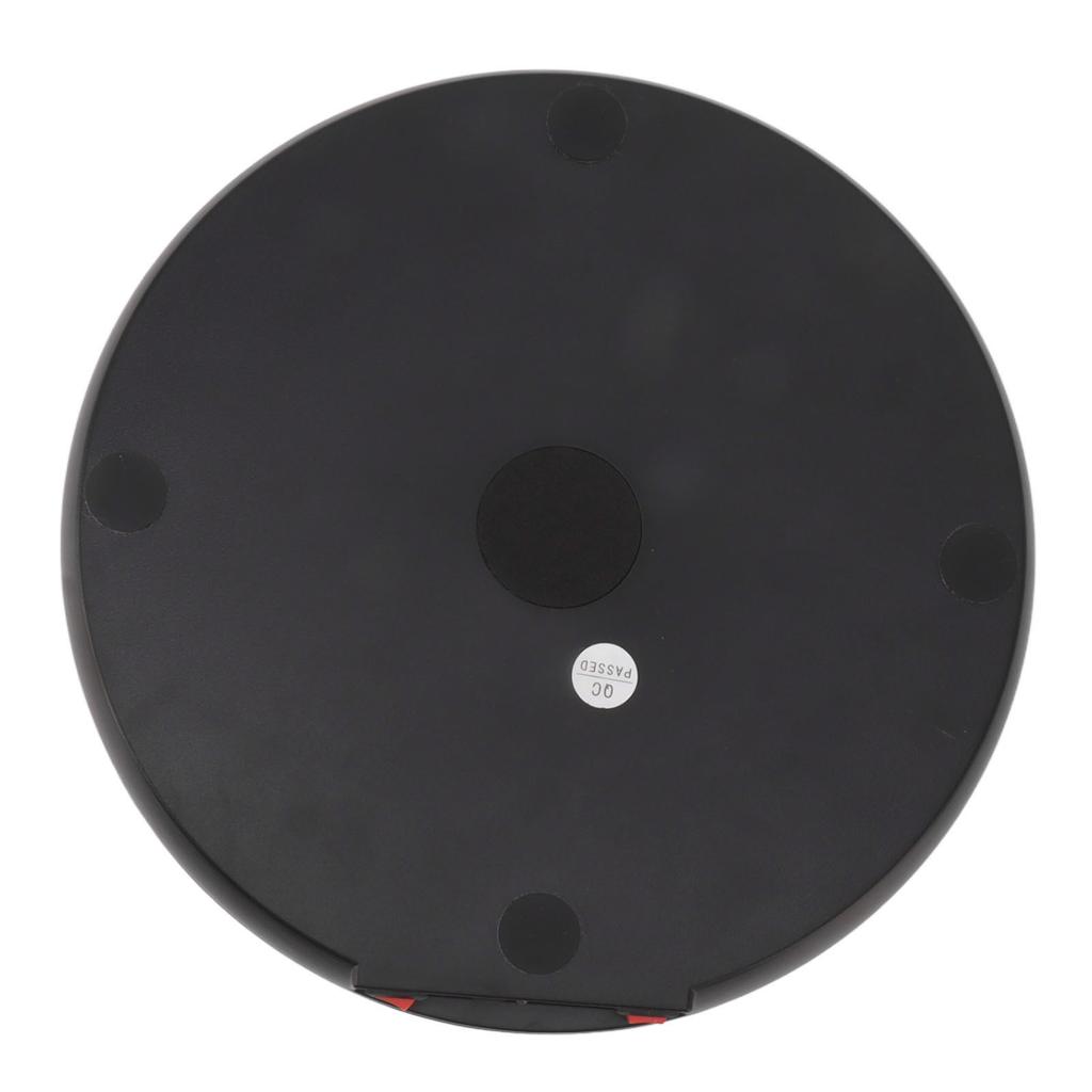 Electric Rotating Display Table LED Light 25cm Noiseless 20kg Load Capacity Turntable Display Stand for Jewelry