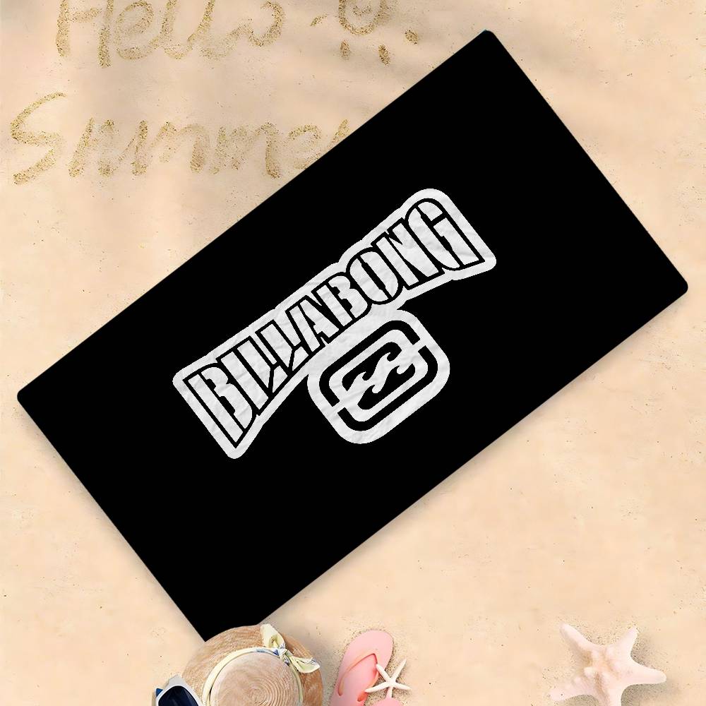 B-Billabong Anime Beach Swimming Towel Soft Absorbent Washcloth Children's Gifts For Kids Travel Camping Gym