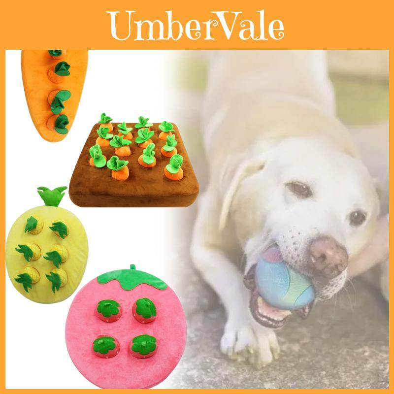 Soft Carrot Plush Toy For Early Education And Pet Chewing Play