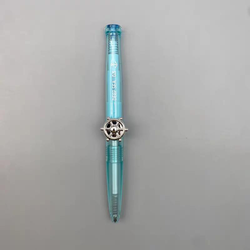 

Point Stone Deep Sea Rotation Ballpoint Pen: High-Value, Quick-Drying Black Ink Pen 0.5mm