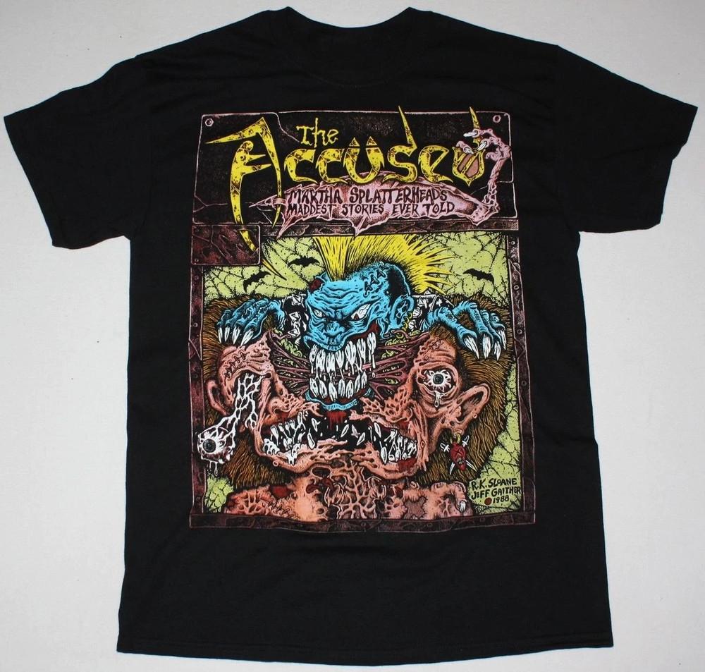 THE ACCUSED MARTHA SPLATTERHEAD'S MADDEST STORIES EVER TOLD T-SHIRT D0152 Unisex T-Shirt