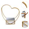 HEART FLOWER BASKET IDEAL GIFT SINGLE GEOMETRIC DESIGN for THE BALCÓN BALCON ROOM