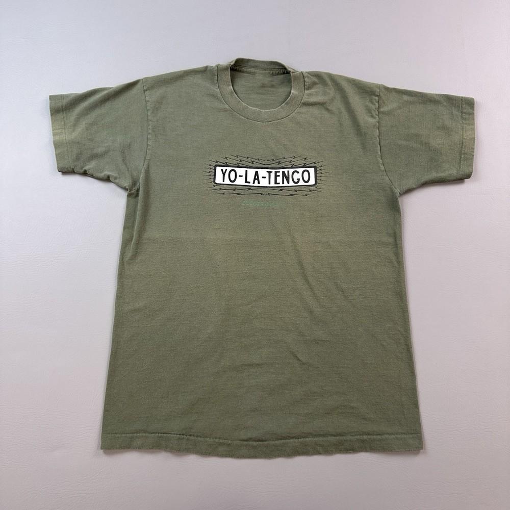 

Yo La Tengo Зеленая хлопковая футболка Полный размер S-5XL НОВАЯ! Унисекс футболка HT267 M