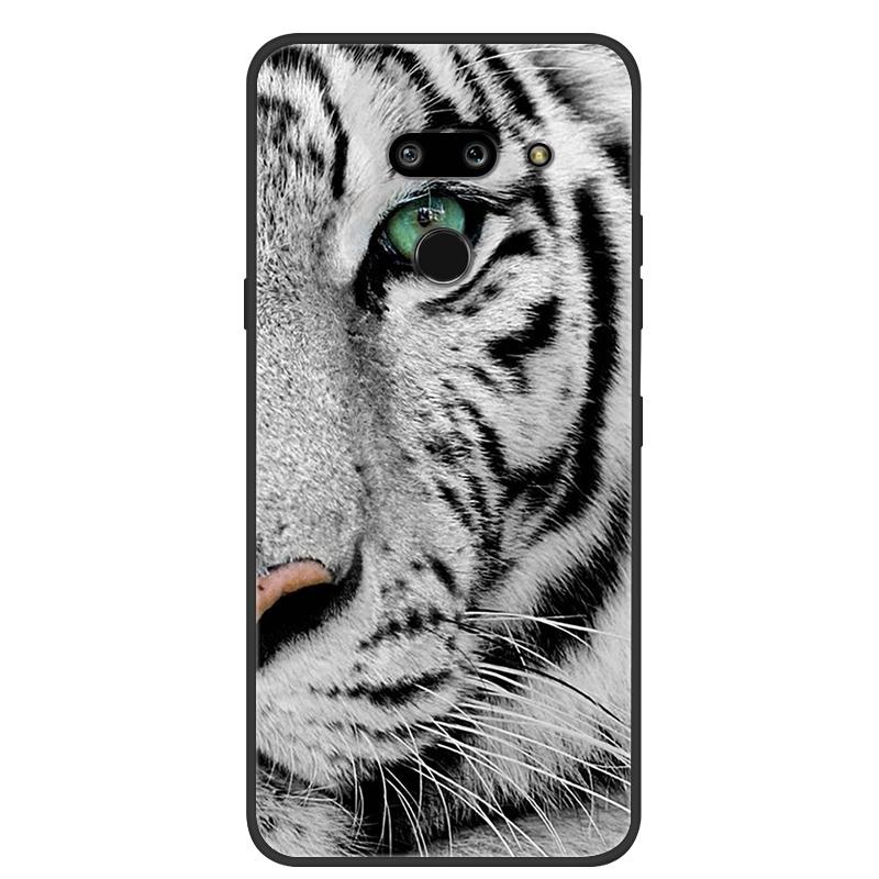 Para LG G8 ThinQ Funda Suave Silicona TPU Funda para Teléfono para LG G8 ThinQ Cubierta Trasera G8thinQ G 8 Protectora Bumper Fundas Shells