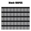 10-100Pcs Reusable Cable Tie Velcro Ties Self-Adhesive Power Cord Cable Holder Adjustable Cord Storage Desktop Organiser Manager
