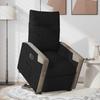 VidaXL Fauteuil inclinable électrique noir tissu 3324102