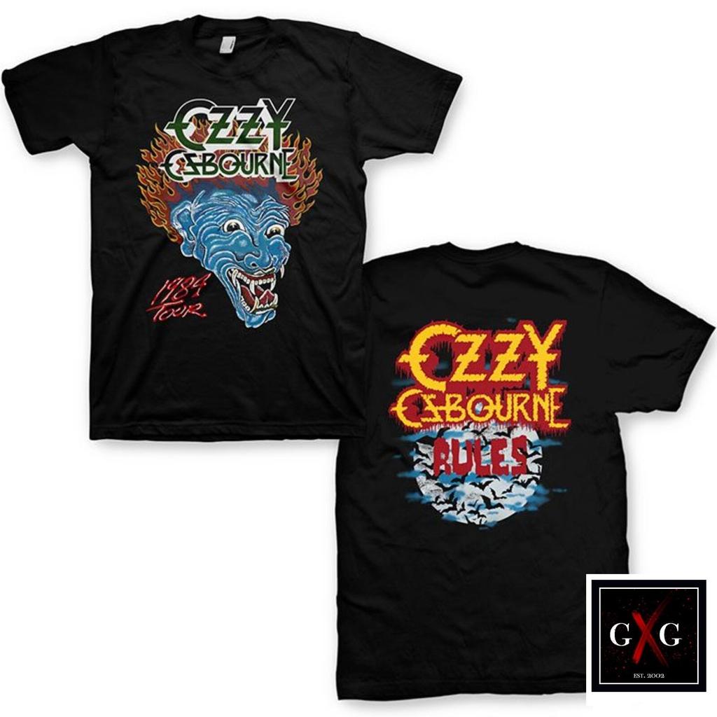 OZZY OSBOURNE cd cvr BLUE DEMON TATTOO Official SHIRT LRG New sabbath bark moon Unisex T-Shirt