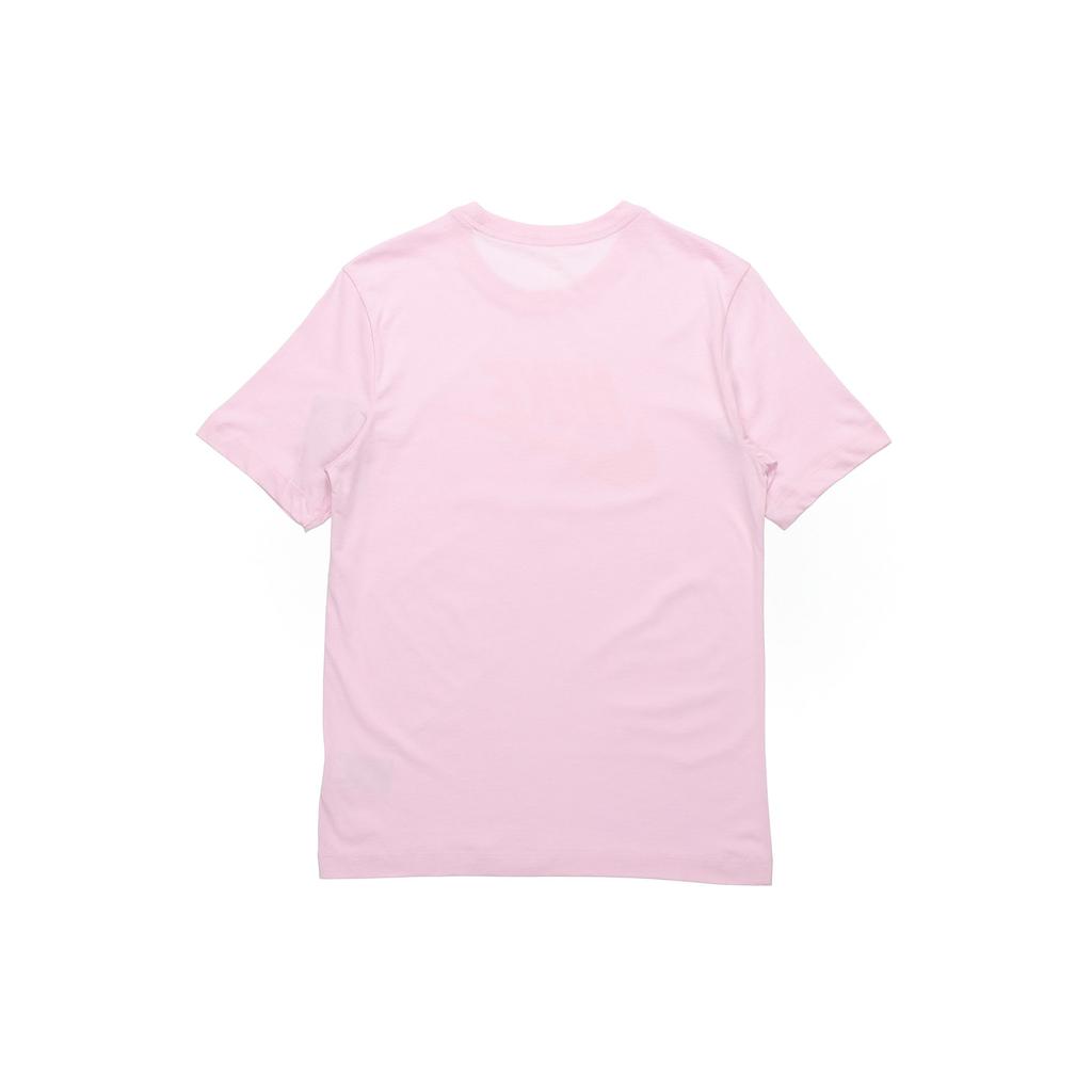 Nike Classic Logo Print Crew Neck Short Sleeve T-Shirt Men Tops Pink AR5005-663