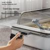 Extra Large Dust-Free Semi-Enclosed Cat Litter Box with Anti-Splash Design