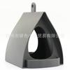 New Durable Plastic Outdoor Suspended Bird Feeder with Drain Hole At The Bottom Simple and Lightweight Design