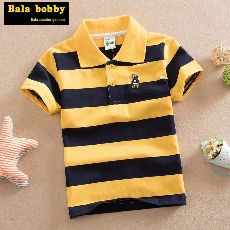 Korean Style Polo Shirt: Short-Sleeved, Pure Cotton, Unisex for Men, Women & Kids