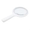   Handheld LED Magnifier With Cold Warm Light Ergonomic Handle For Jewelry Reading Craft Work Acrylic Lens Portable Optically Tool