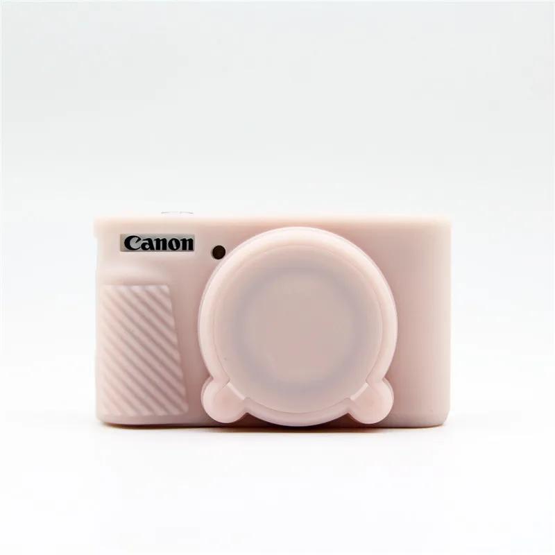 Soft Silicone Case Camera Bag Skin For Canon PowerShot SX730 SX740 SX740HS Rubber Camera Case Cover