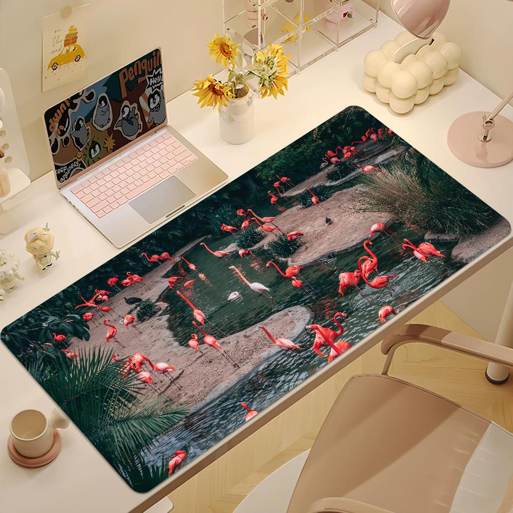 Animal Flamingo Mouse Pad NonSlip Thickened Mousepad Student Gaming Cushion Large Writing Lockedge Office