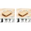 Non-slip Cat Food Dining Table Rack Wooden Raised Cat Bowl Stand Pet Feeder Stand  Home Use